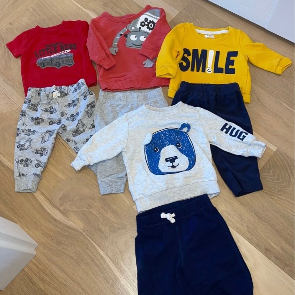 6 months matching outfits